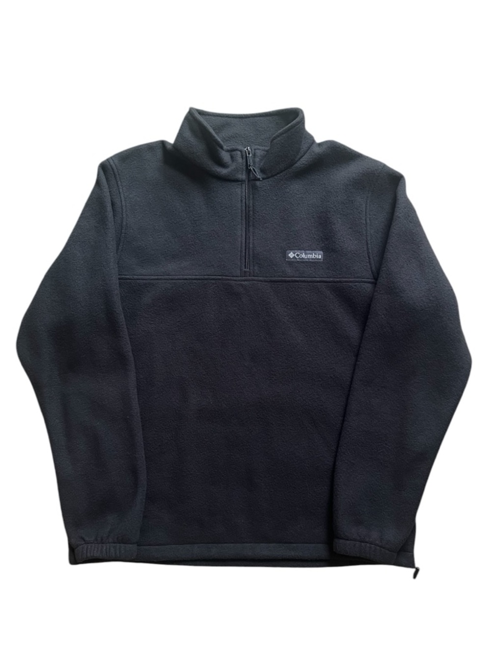 Columbia Cool Grey Quarter-Zip Fleece Pullover 1/4 Zip